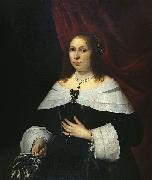Bartholomeus van der Helst, Lady in Black